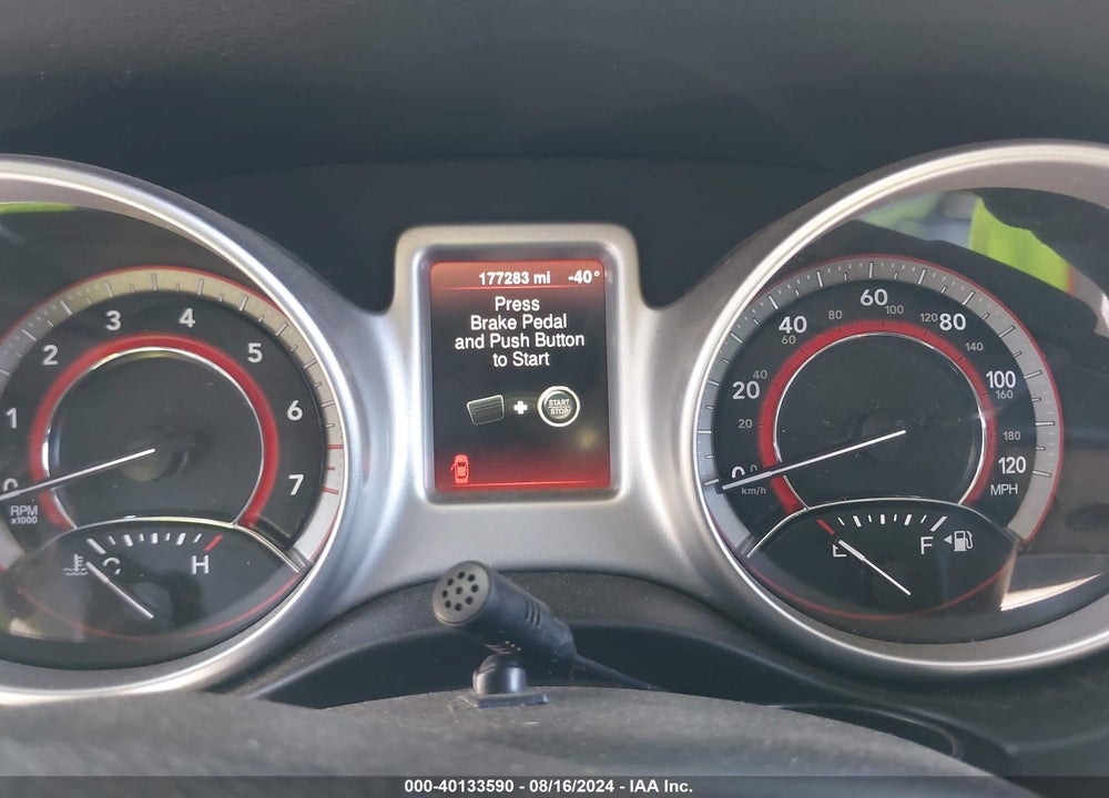 2014 DODGE JOURNEY SXT VIN: 3C4PDCBG3ET226042