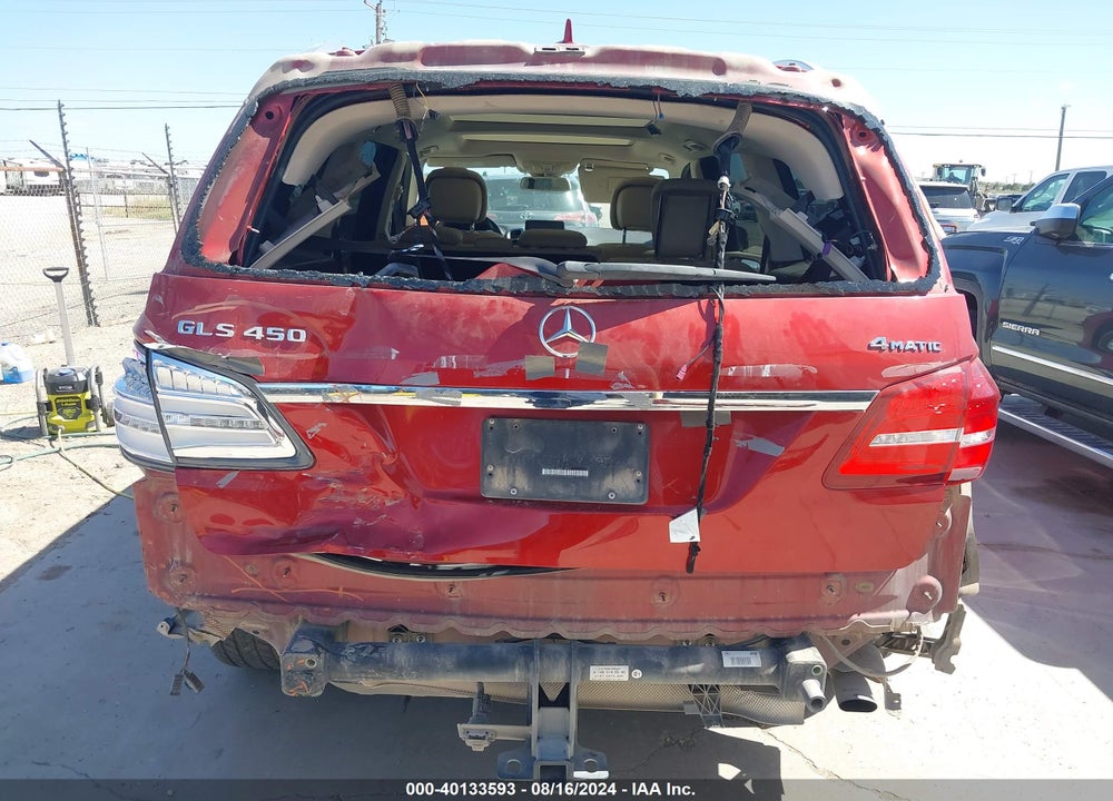 2017 MERCEDES-BENZ GLS 450 4MATIC VIN: 4JGDF6EE0HA815999