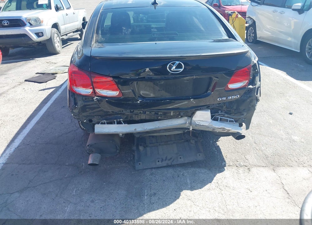 2011 LEXUS GS 350 VIN: JTHBE1KS4B0052408