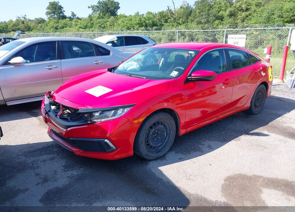 2020 HONDA CIVIC LX VIN: 2HGFC2F66LH556002