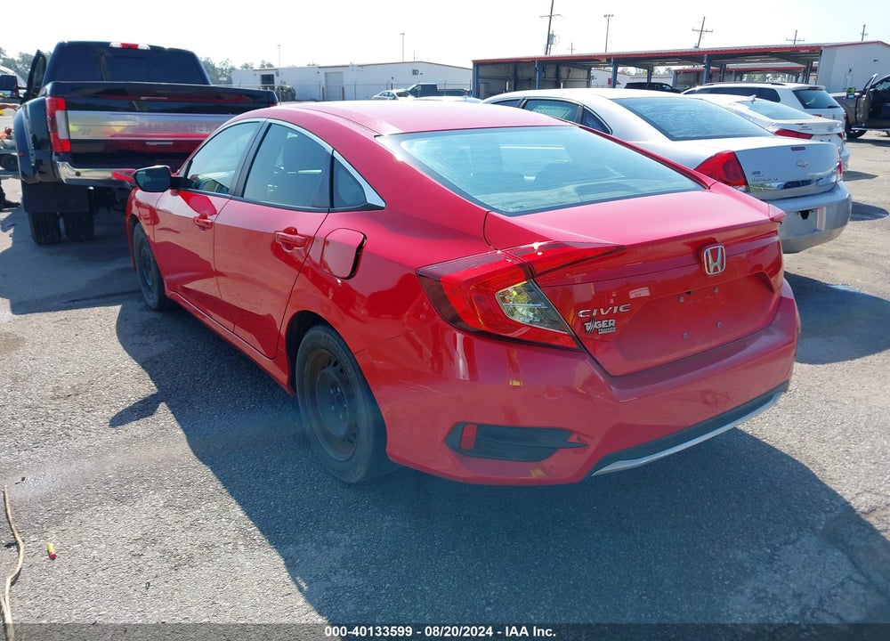 2020 HONDA CIVIC LX VIN: 2HGFC2F66LH556002