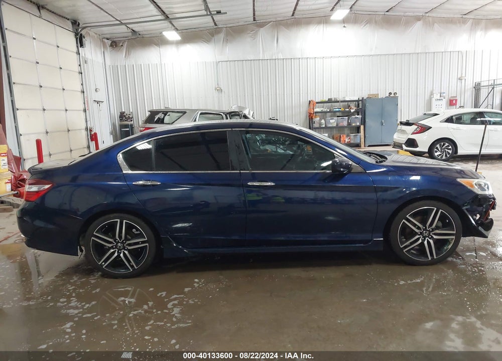 2016 HONDA ACCORD SPORT VIN: 1HGCR2F59GA014888