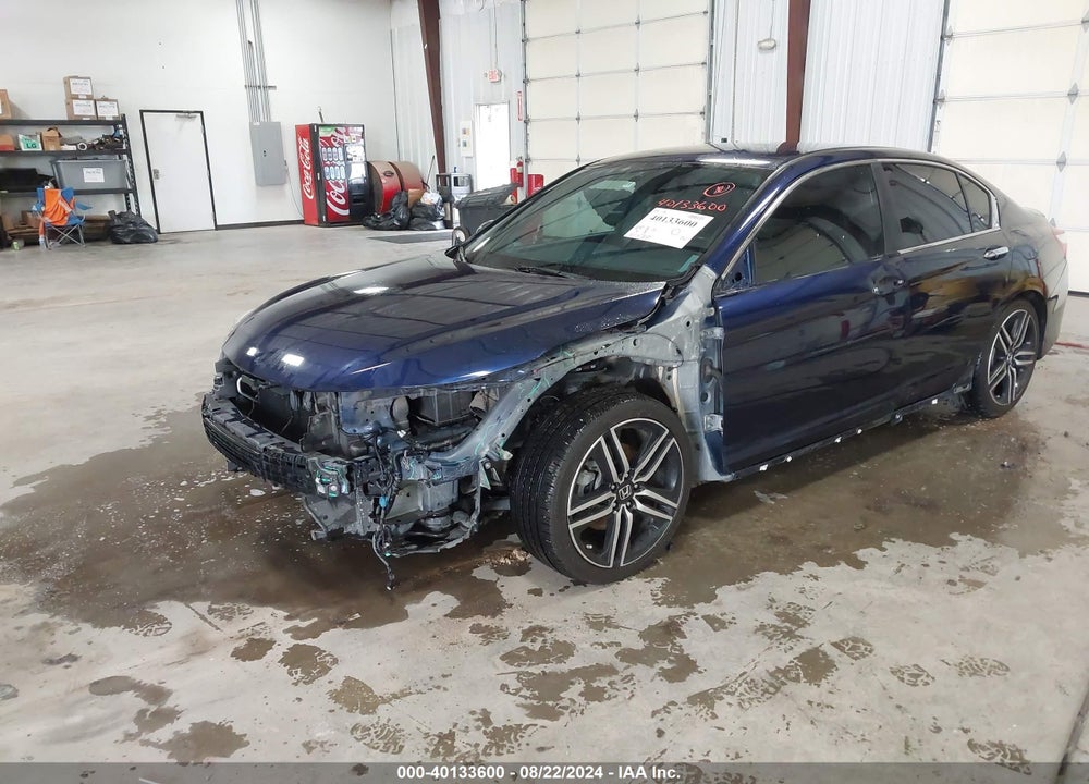 2016 HONDA ACCORD SPORT VIN: 1HGCR2F59GA014888