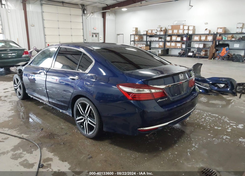 2016 HONDA ACCORD SPORT VIN: 1HGCR2F59GA014888
