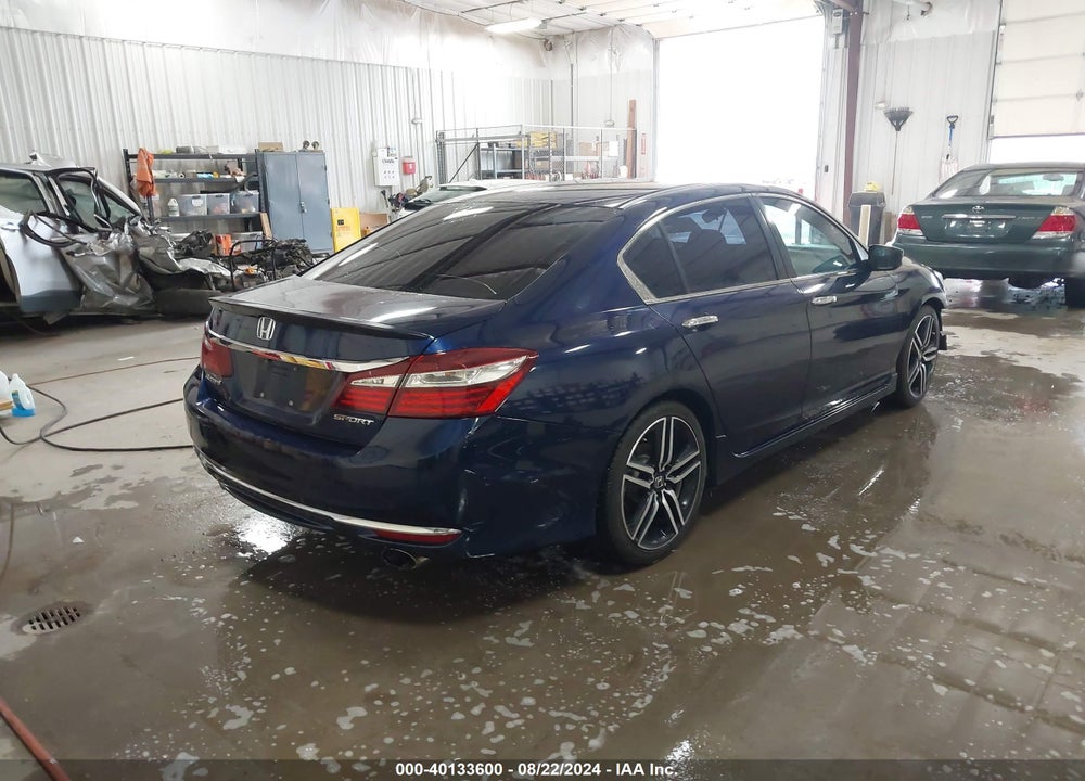 2016 HONDA ACCORD SPORT VIN: 1HGCR2F59GA014888