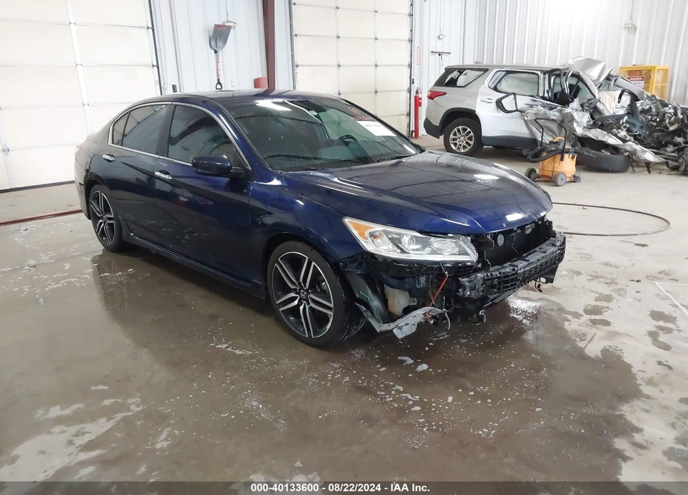 2016 HONDA ACCORD SPORT VIN: 1HGCR2F59GA014888