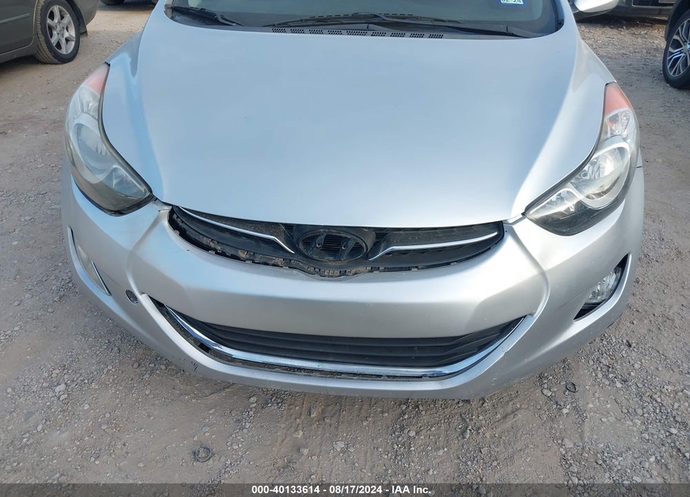 2013 HYUNDAI ELANTRA GLS VIN: 5NPDH4AE0DH427599