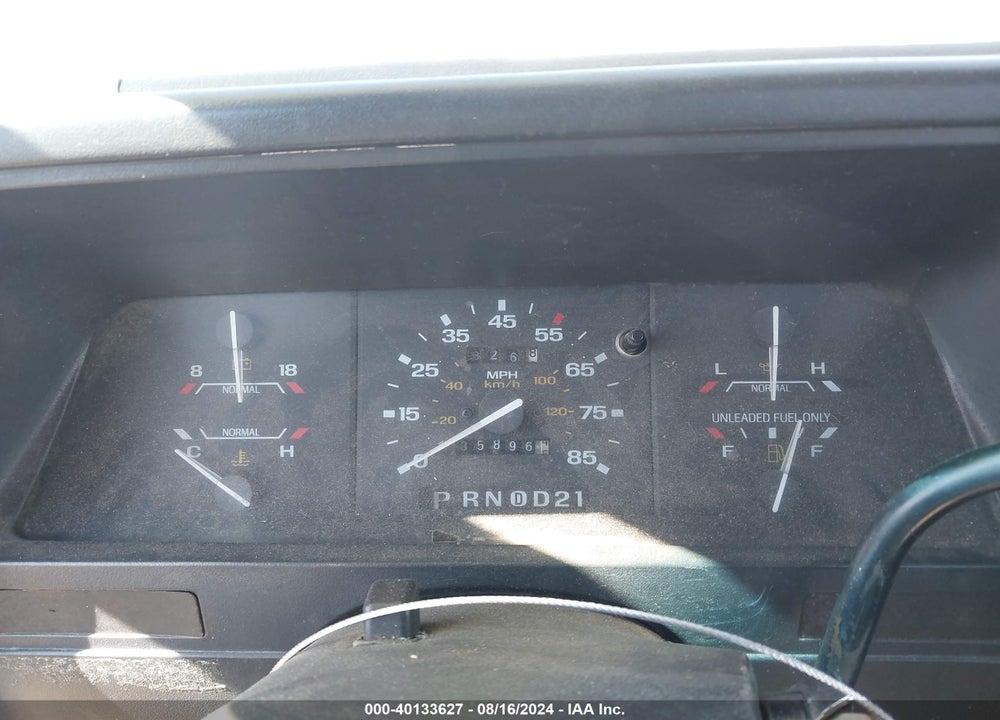 1991 FORD RANGER VIN: 1FTCR10U2MUD81599