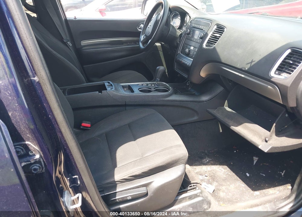 2012 DODGE DURANGO SXT VIN: 1C4RDHAG8CC206661