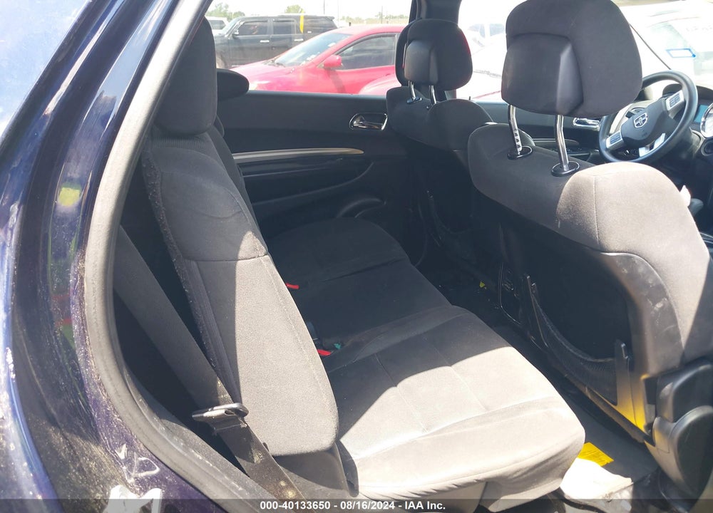 2012 DODGE DURANGO SXT VIN: 1C4RDHAG8CC206661