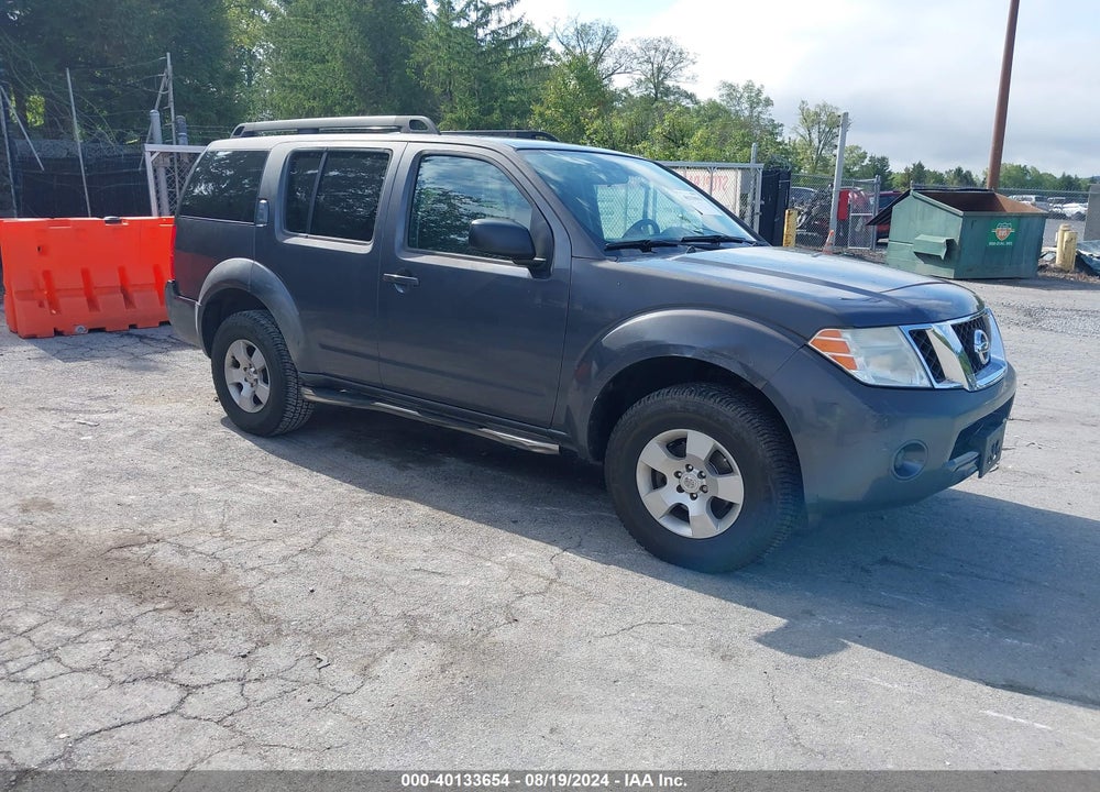 2011 NISSAN PATHFINDER S VIN: 5N1AR1NB3BC635429