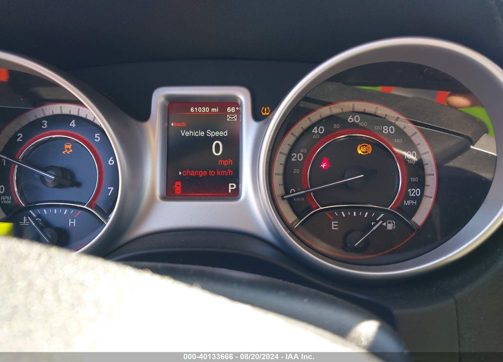 2019 DODGE JOURNEY SE VIN: 3C4PDCBB7KT852757