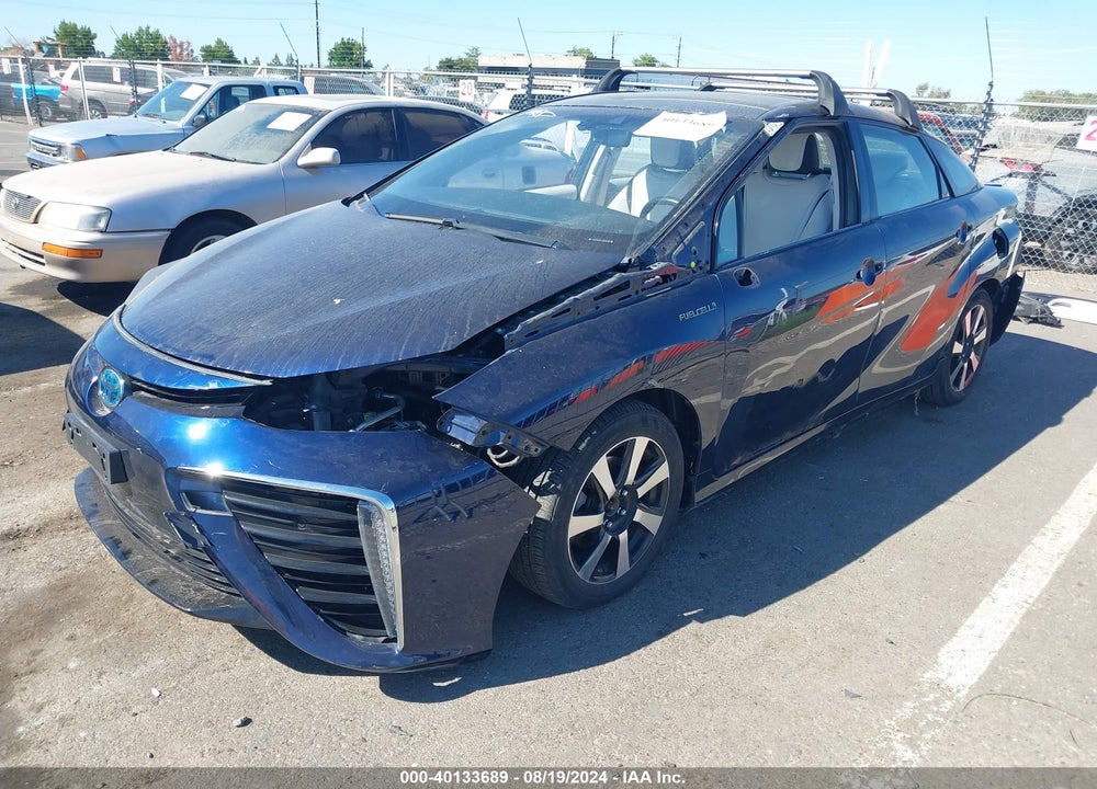 2018 TOYOTA MIRAI VIN: JTDBVRBD8JA005036
