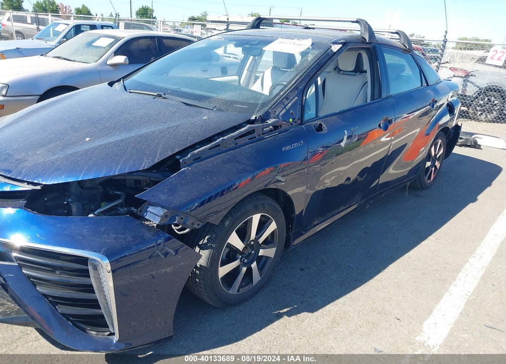 2018 TOYOTA MIRAI VIN: JTDBVRBD8JA005036