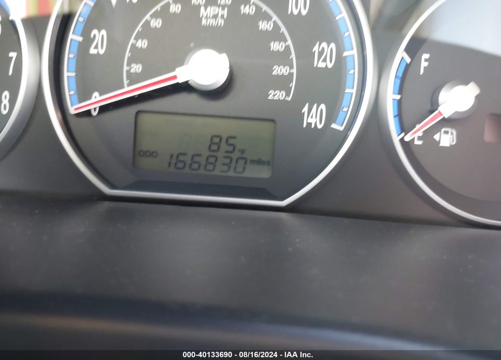 2007 HYUNDAI SANTA FE GLS VIN: 5NMSG13D97H071247