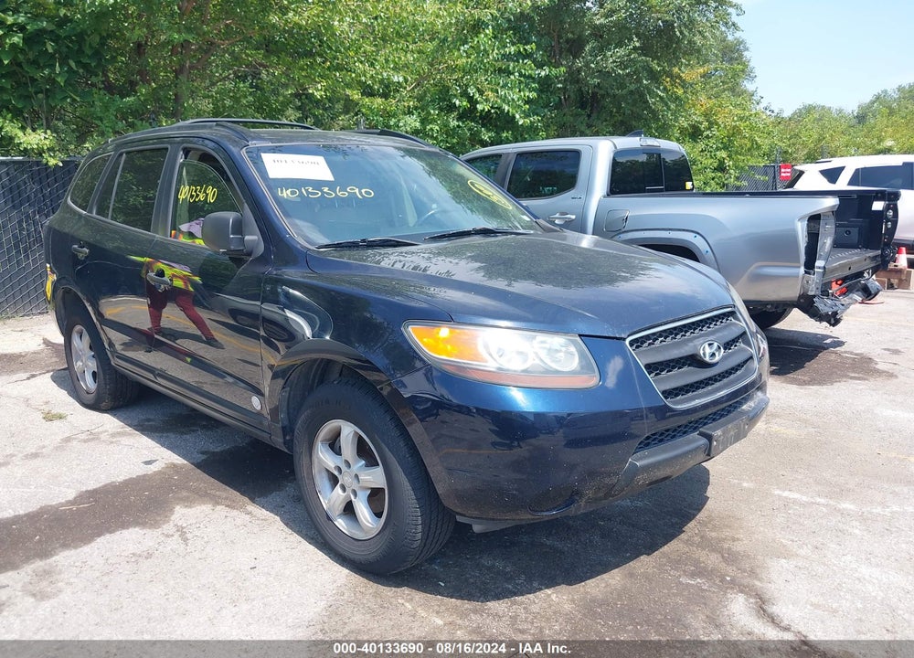 2007 HYUNDAI SANTA FE GLS VIN: 5NMSG13D97H071247