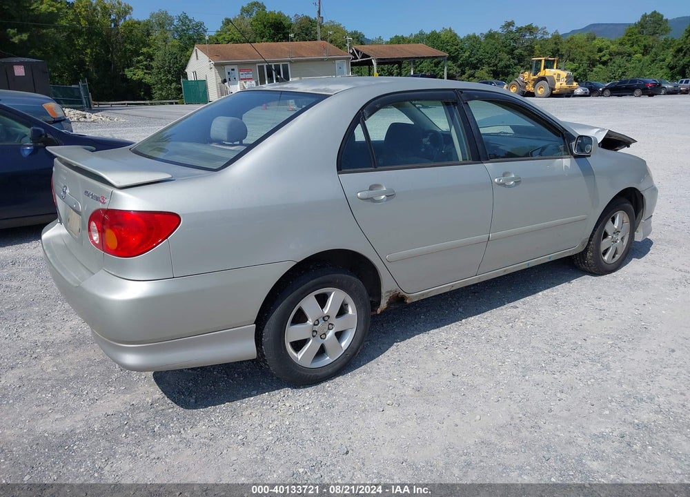 2004 TOYOTA COROLLA S VIN: 2T1BR32EX4C293118