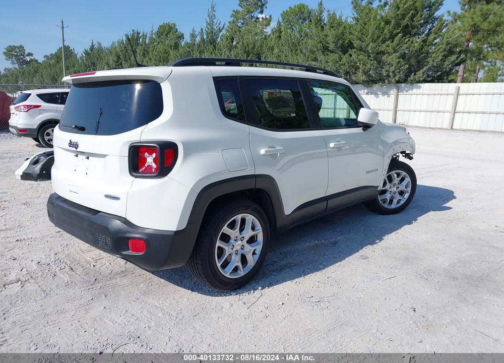 2018 JEEP RENEGADE LATITUDE FWD VIN: ZACCJABB0JPH34177