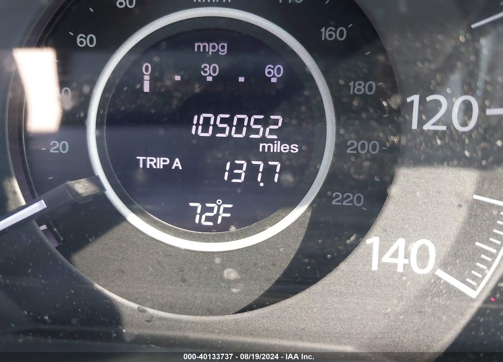 2013 HONDA CR-V EX-L VIN: 2HKRM4H79DH621038