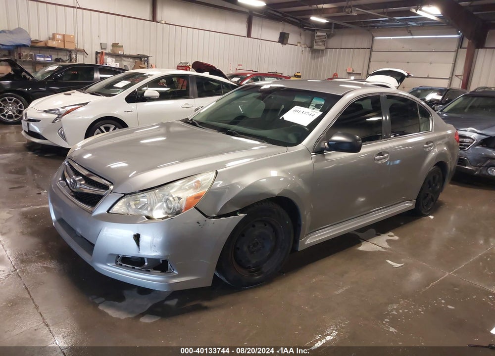 2010 SUBARU LEGACY 2.5I VIN: 4S3BMCA6XA3240707
