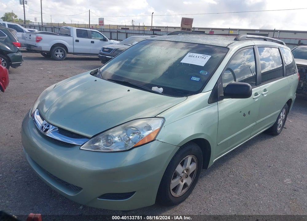 2008 TOYOTA SIENNA LE VIN: 5TDZK23C18S156351