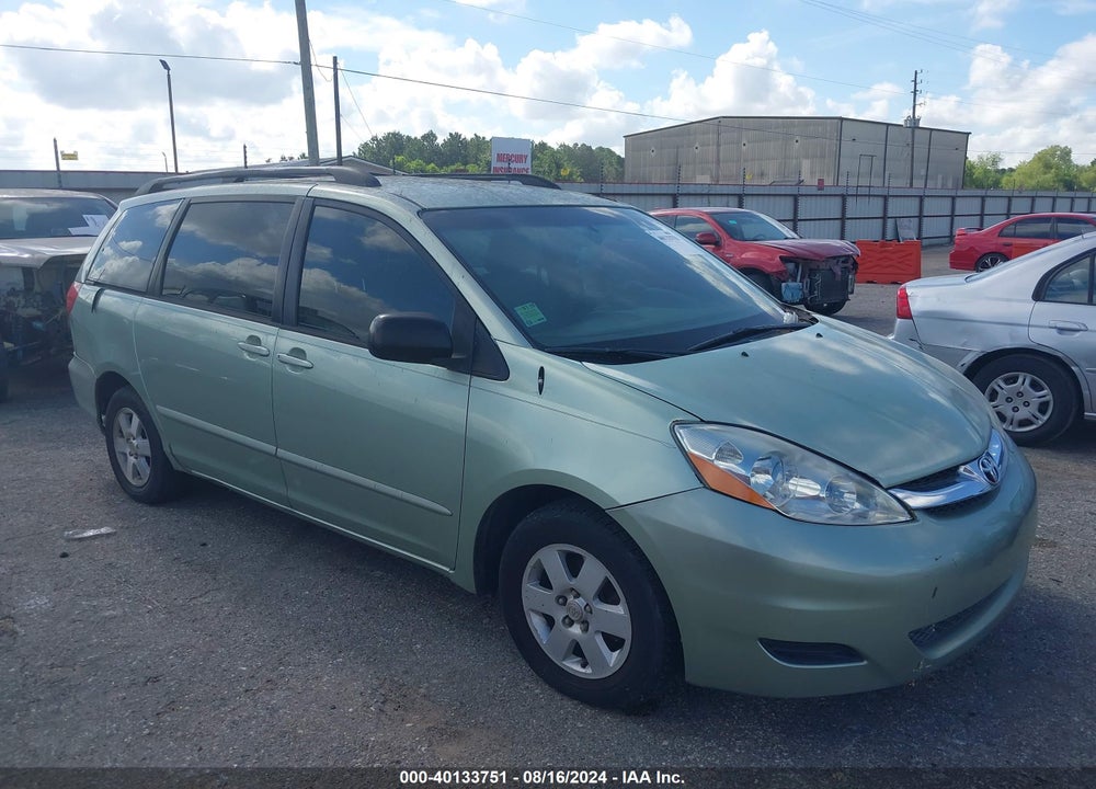 2008 TOYOTA SIENNA LE VIN: 5TDZK23C18S156351