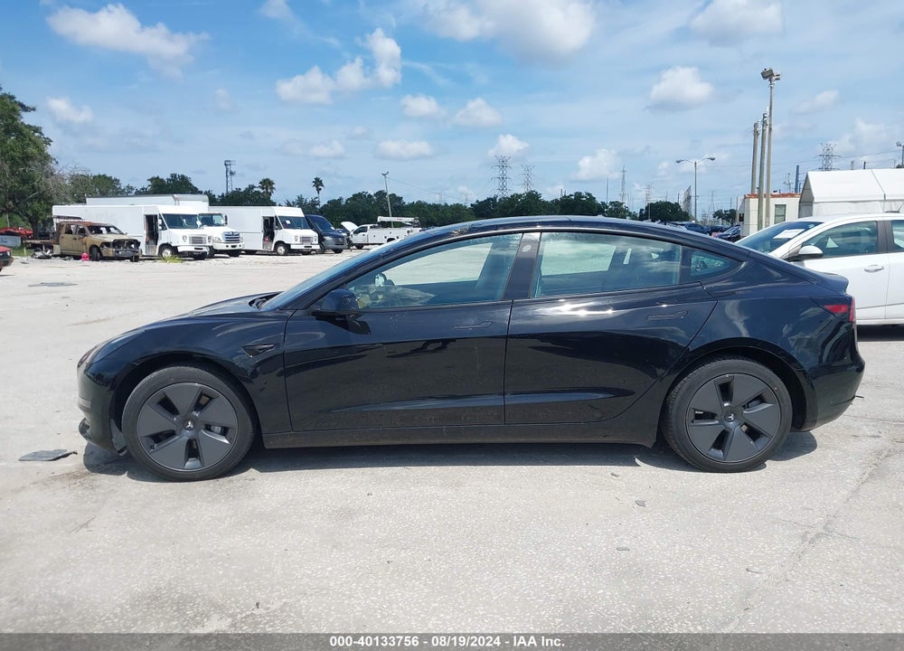 2021 TESLA MODEL 3 STANDARD RANGE PLUS REAR-WHEEL DRIVE VIN: 5YJ3E1EA0MF043394
