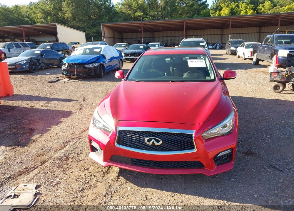 2017 INFINITI Q50 3.0T RED SPORT 400 VIN: JN1FV7AR8HM872001