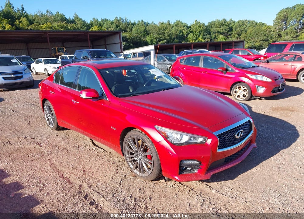 2017 INFINITI Q50 3.0T RED SPORT 400 VIN: JN1FV7AR8HM872001
