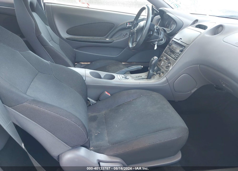 2001 TOYOTA CELICA GT VIN: JTDDR32T110096593