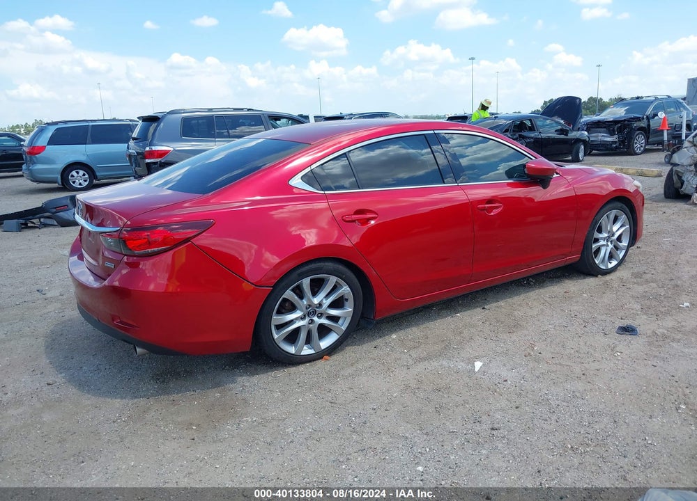 2016 MAZDA 6 I TOURING VIN: JM1GJ1V55G1452472