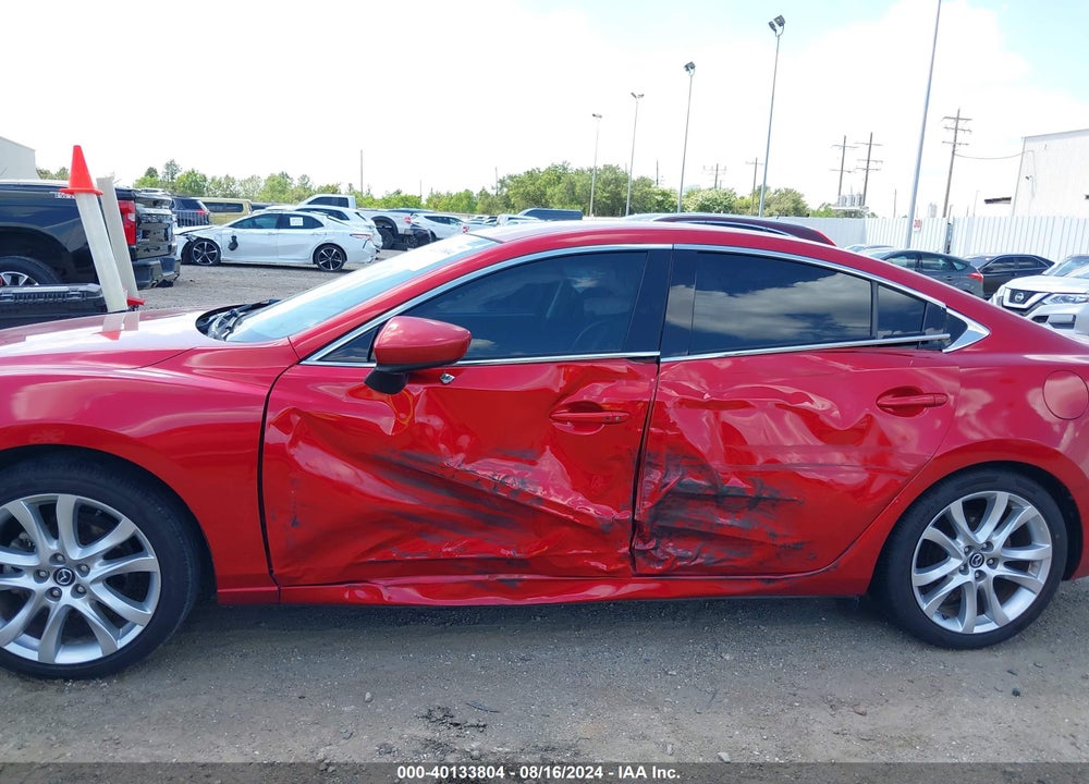 2016 MAZDA 6 I TOURING VIN: JM1GJ1V55G1452472