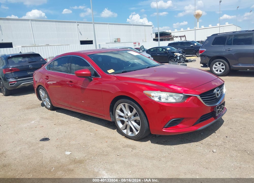 2016 MAZDA 6 I TOURING VIN: JM1GJ1V55G1452472