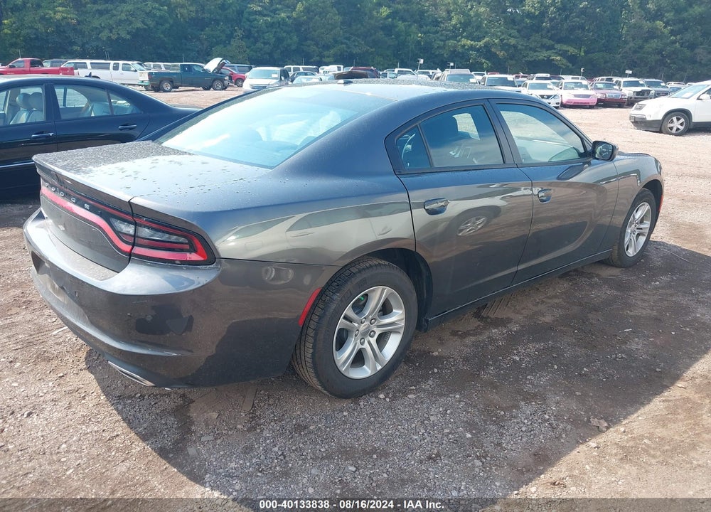 2022 DODGE CHARGER SXT RWD VIN: 2C3CDXBG6NH256767