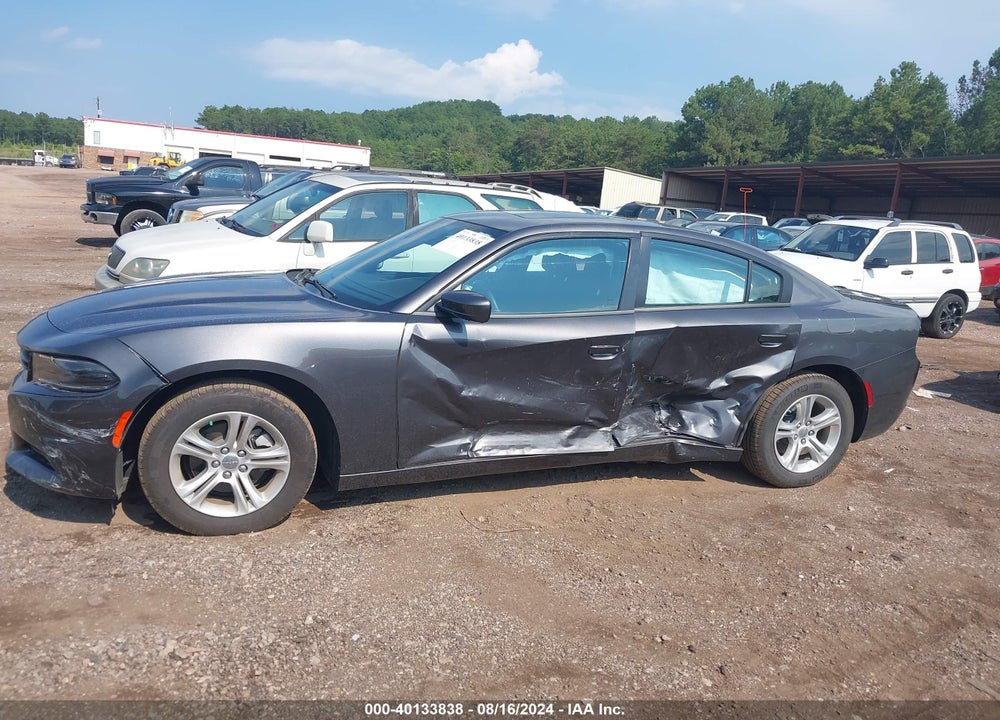 2022 DODGE CHARGER SXT RWD VIN: 2C3CDXBG6NH256767