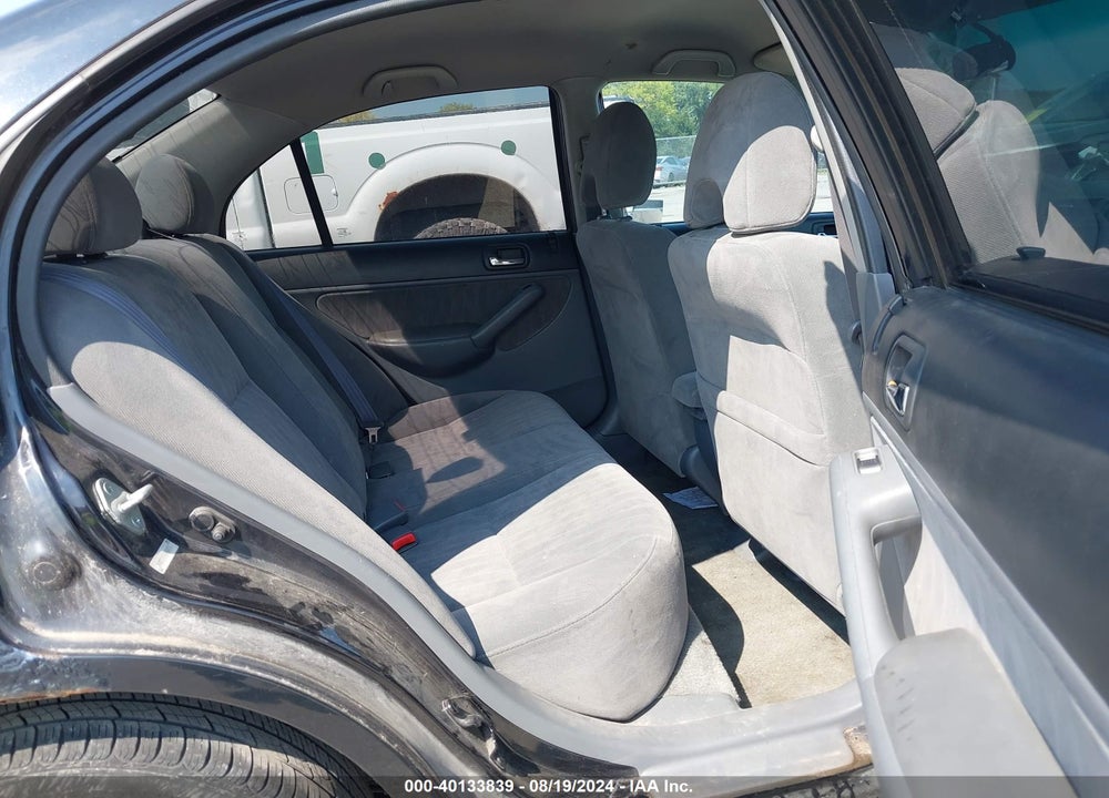 2005 HONDA CIVIC LX VIN: 2HGES15555H580912