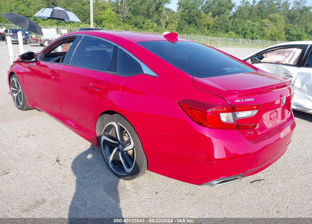 2020 HONDA ACCORD VIN: 1HGCV2F31LA015120