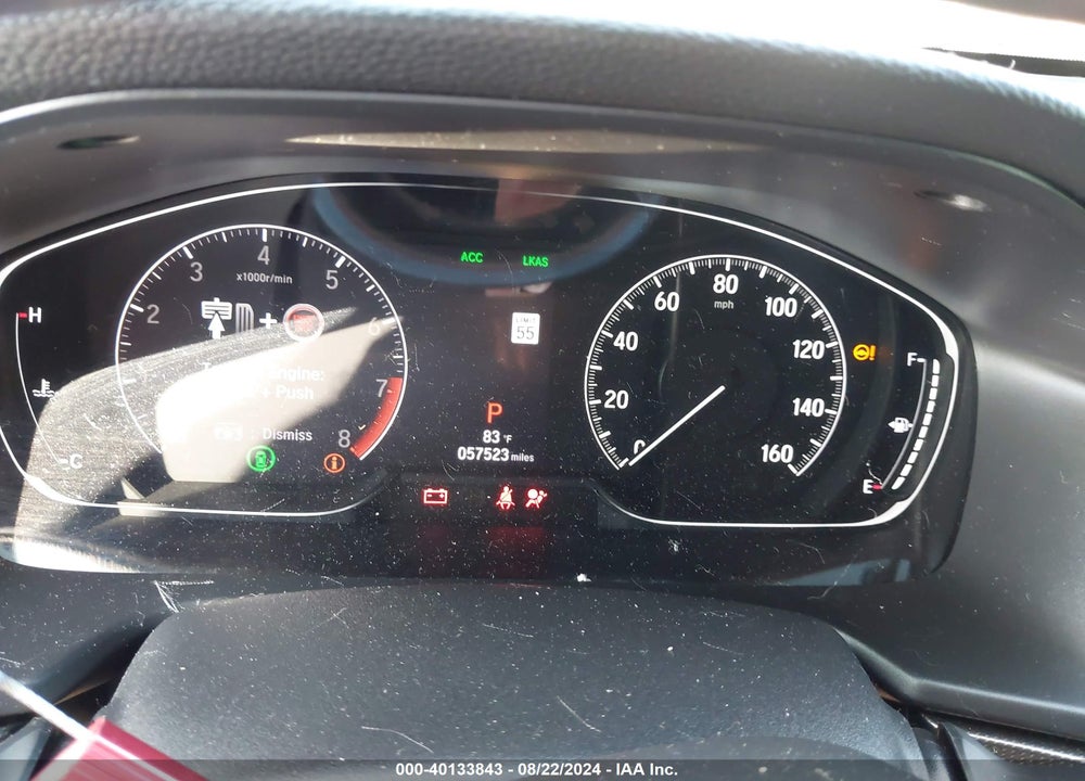 2020 HONDA ACCORD VIN: 1HGCV2F31LA015120