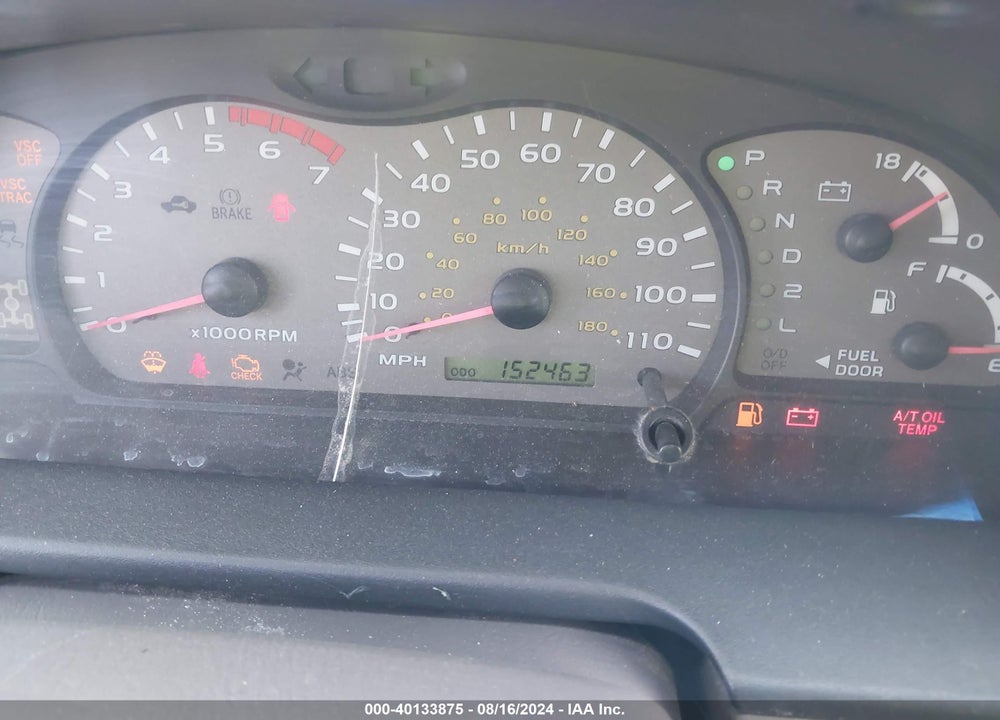 2002 TOYOTA SEQUOIA LIMITED V8 VIN: 5TDBT48A52S133065