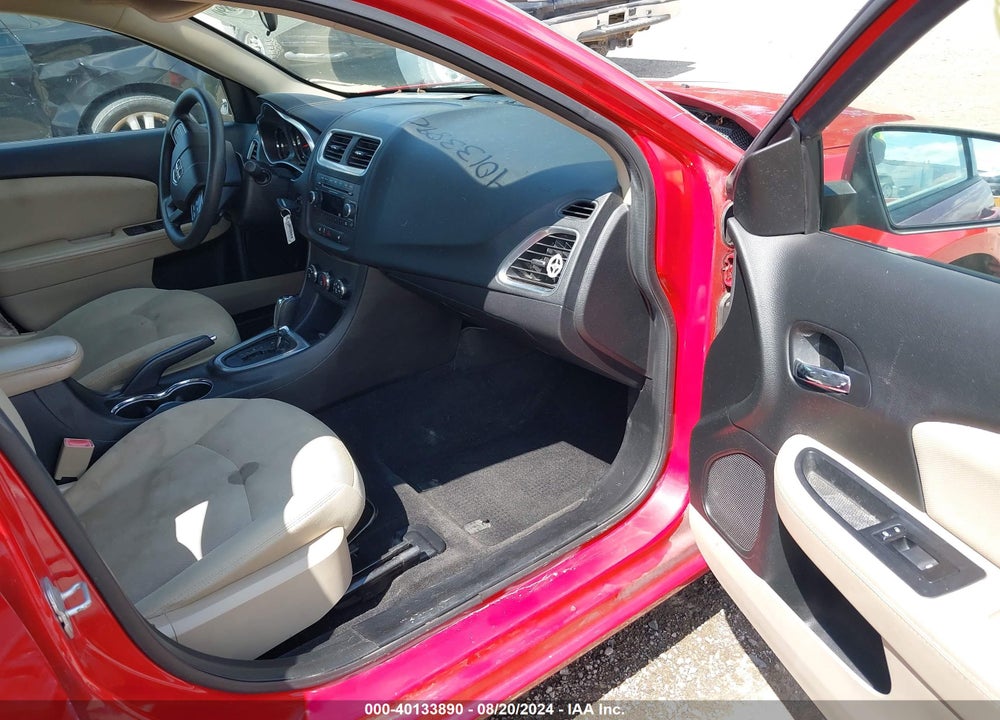 2012 DODGE AVENGER SE VIN: 1C3CDZAG6CN327709