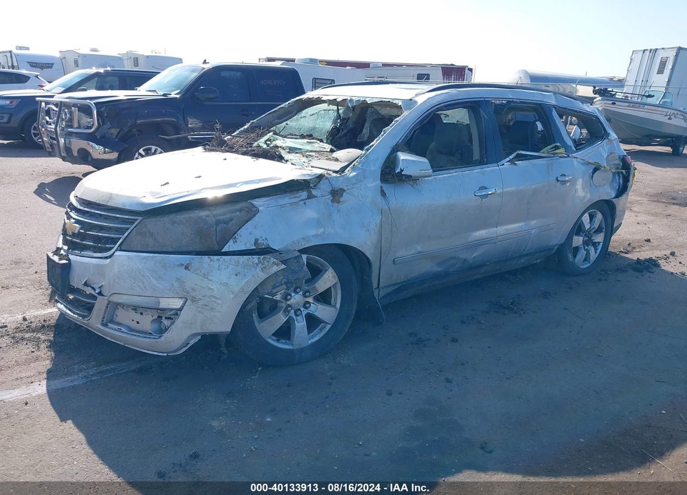 2014 CHEVROLET TRAVERSE LTZ VIN: 1GNKVJKD0EJ366646
