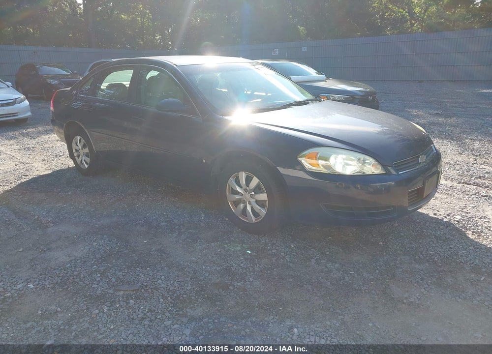 2007 CHEVROLET IMPALA LS VIN: 2G1WB58N479256152