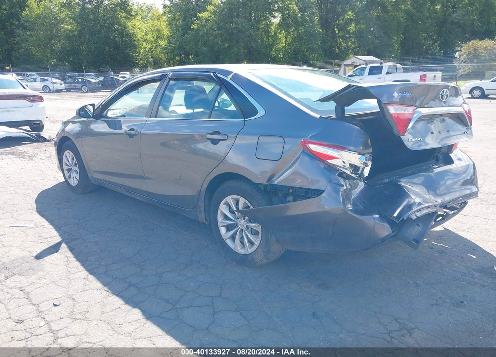 2016 TOYOTA CAMRY LE VIN: 4T4BF1FK0GR522427