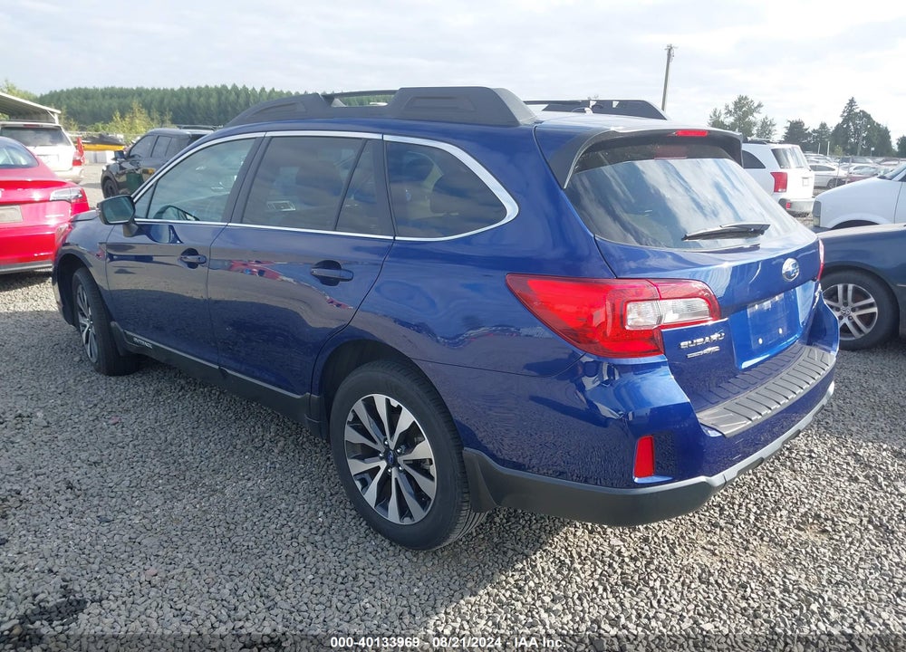 2015 SUBARU OUTBACK 2.5I LIMITED VIN: 4S4BSALCXF3228847