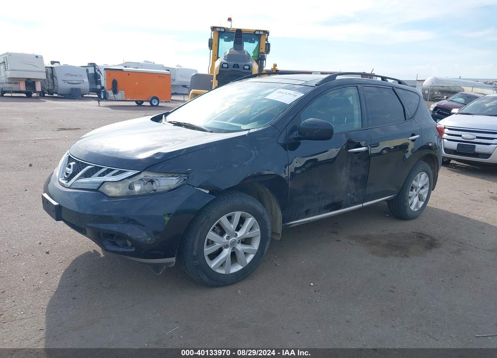2011 NISSAN MURANO SL VIN: JN8AZ1MW9BW166343