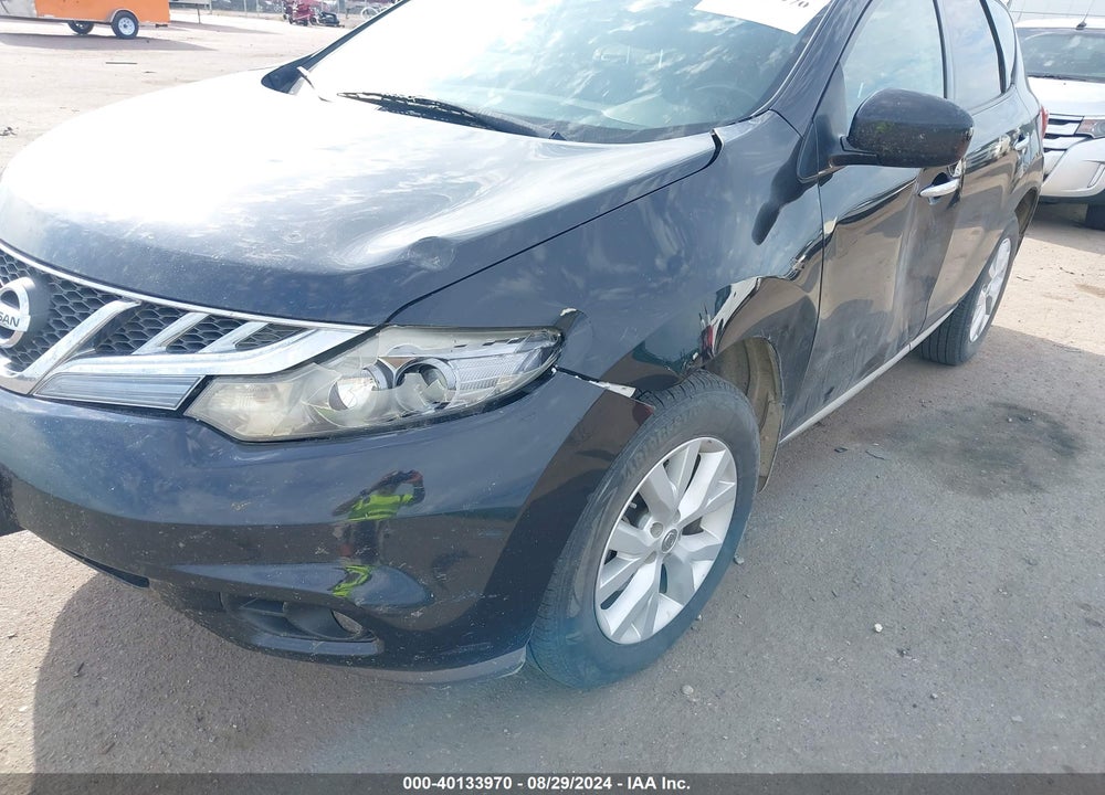 2011 NISSAN MURANO SL VIN: JN8AZ1MW9BW166343