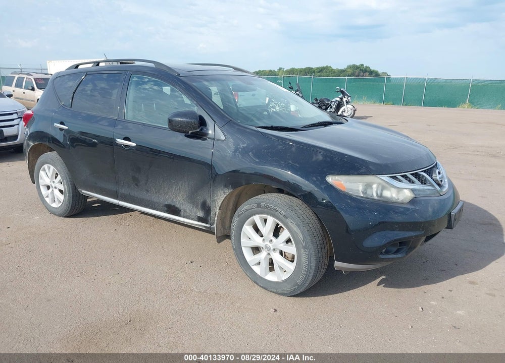 2011 NISSAN MURANO SL VIN: JN8AZ1MW9BW166343
