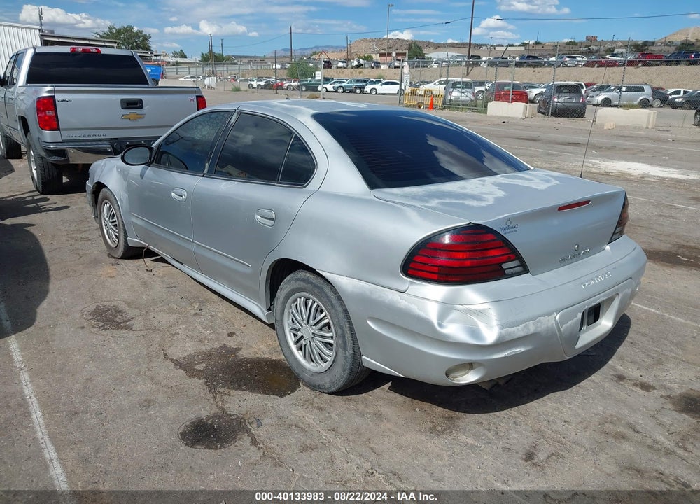2004 PONTIAC GRAND AM SE VIN: 1G2NE52F44M626837