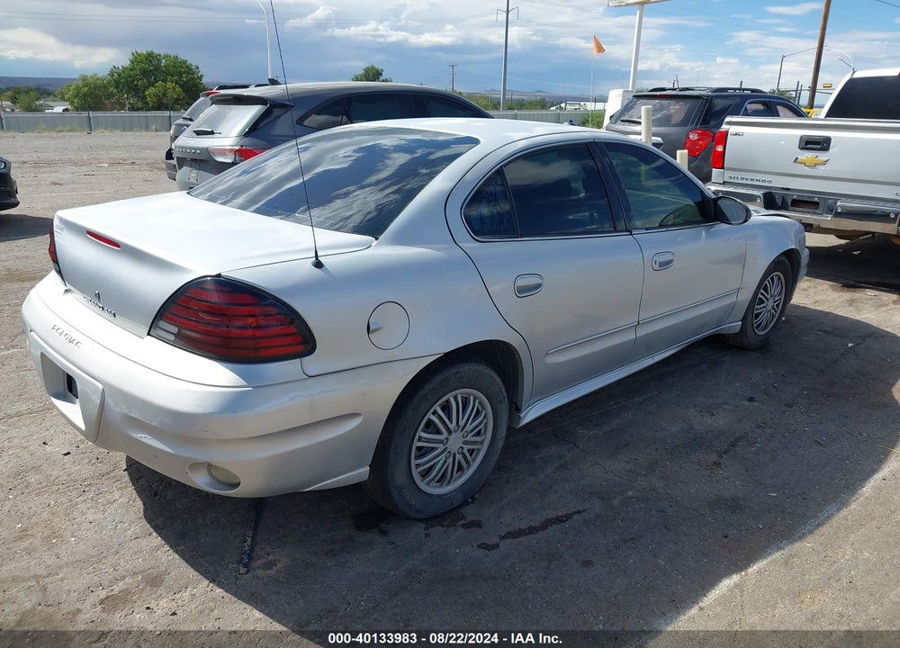 2004 PONTIAC GRAND AM SE VIN: 1G2NE52F44M626837