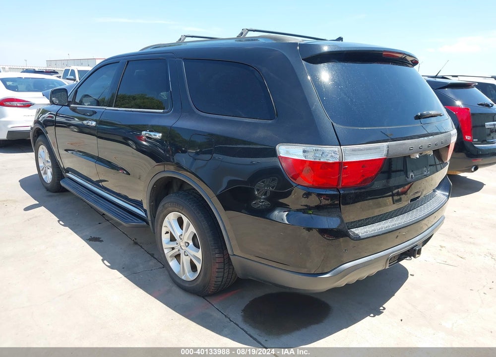 2013 DODGE DURANGO CREW VIN: 1C4RDHDG0DC664028